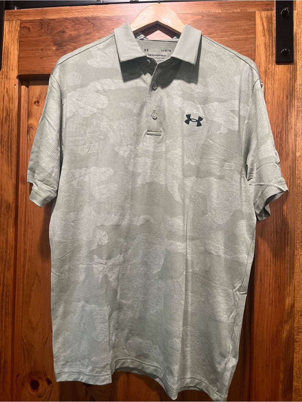 Under Armour Men’s Polo - Sage Green Camo